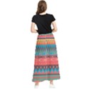 Native American Pattern Maxi Chiffon Skirt View2