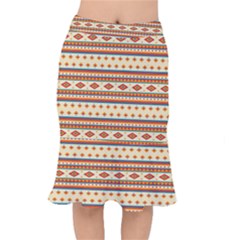 Native American Pattern Short Mermaid Skirt by ExtraGoodSauce