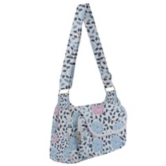 Cute Light Pink And Blue Modern Rose Pattern Multipack Bag