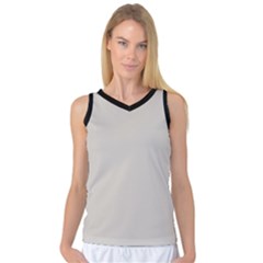 Abalone Grey Women s Basketball Tank Top by FashionBoulevard