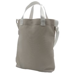 Abalone Grey Canvas Messenger Bag by FashionBoulevard