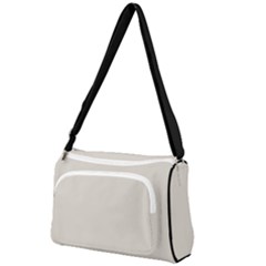 Abalone Grey Front Pocket Crossbody Bag by FashionBoulevard