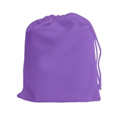 Amethyst Purple Drawstring Pouch (2xl) by FashionLane