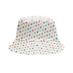 Hearts Pattern Bucket Hat by designsbymallika