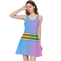 Vaporwave Hack The Planet 4 Inside Out Racerback Dress by WetdryvacsLair