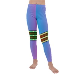 Vaporwave Hack The Planet 4 Kids  Lightweight Velour Leggings by WetdryvacsLair