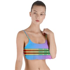 Vaporwave Hack The Planet 4 Layered Top Bikini Top  by WetdryvacsLair