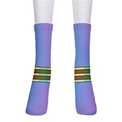 Vaporwave Hack The Planet 4 Men s Crew Socks