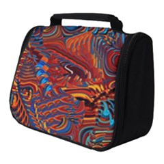 Phoenix Rising Colorful Abstract Art Full Print Travel Pouch (small) by CrypticFragmentsDesign