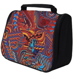 Phoenix Rising Colorful Abstract Art Full Print Travel Pouch (Big)