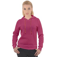 Amaranth Purple Women s Overhead Hoodie by FashionLane