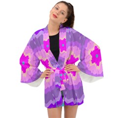 Funny Graphics Long Sleeve Kimono by grafikamaria