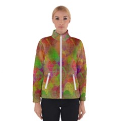 Easter Egg Colorful Texture Winter Jacket