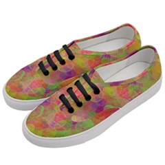 Easter Egg Colorful Texture Women s Classic Low Top Sneakers