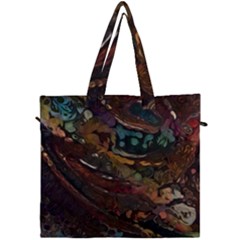 Abstract Art Canvas Travel Bag by Dutashop