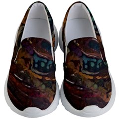 Abstract Art Kids Lightweight Slip Ons