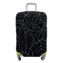 Autumn Leaves Black Luggage Cover (Small) View1