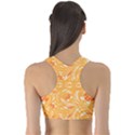 Orange pattern Sports Bra View2