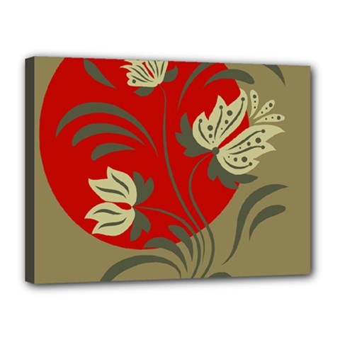 Japan Bouquet Canvas 16  X 12  (stretched) by Eskimos