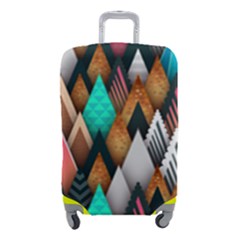 Abstract Triangle Tree Luggage Cover (small)