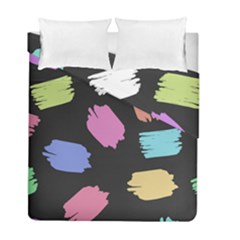 Many Colors Pattern Seamless Duvet Cover Double Side (full/ Double Size)