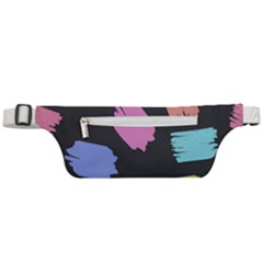 Many Colors Pattern Seamless Active Waist Bag