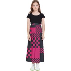 Cube Square Block Shape Kids  Skirt by Dutashop