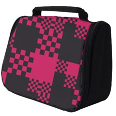 Cube Square Block Shape Full Print Travel Pouch (big) by Dutashop