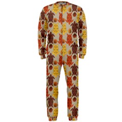 Sea Turtle Sea Life Pattern Onepiece Jumpsuit (men)  by Dutashop