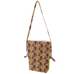 Sea Turtle Sea Life Pattern Folding Shoulder Bag