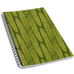 Fern Texture Nature Leaves 5 5  X 8 5  Notebook by Dutashop