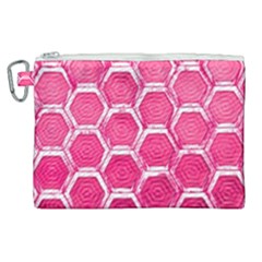 Hexagon Windows Canvas Cosmetic Bag (xl) by essentialimage365