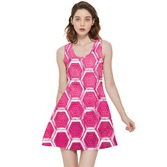 Hexagon Windows Inside Out Reversible Sleeveless Dress by essentialimage365