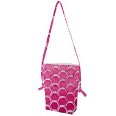 Hexagon Windows Folding Shoulder Bag by essentialimage365