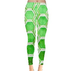 Hexagon Windows Leggings  by essentialimage365