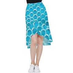 Hexagon Windows Frill Hi Low Chiffon Skirt by essentialimage365