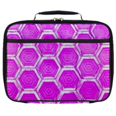 Hexagon Windows Full Print Lunch Bag by essentialimage365