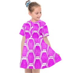 Hexagon Windows Kids  Sailor Dress by essentialimage365