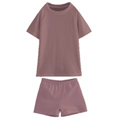 Blast-off Bronze Kids  Swim Tee And Shorts Set by FabChoice