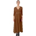 Caramel Cafe Button Up Boho Maxi Dress View1