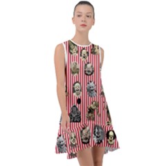 Scary Circus Frill Frill Swing Dress