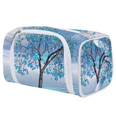 Crystal Blue Tree Toiletries Pouch