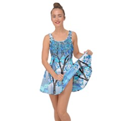 Crystal Blue Tree Inside Out Casual Dress