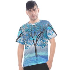 Crystal Blue Tree Men s Sport Top