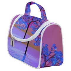 Tree Sunset Satchel Handbag