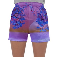 Tree Sunset Sleepwear Shorts