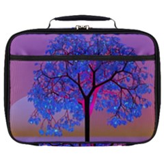 Tree Sunset Full Print Lunch Bag