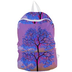 Tree Sunset Foldable Lightweight Backpack