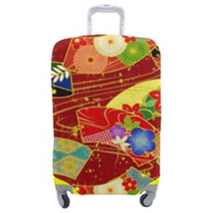 Floral Abstract Luggage Cover (medium) by icarusismartdesigns