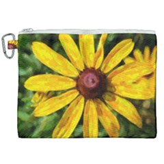 Sunflower Painting Canvas Cosmetic Bag (xxl) by ExtraGoodSauce